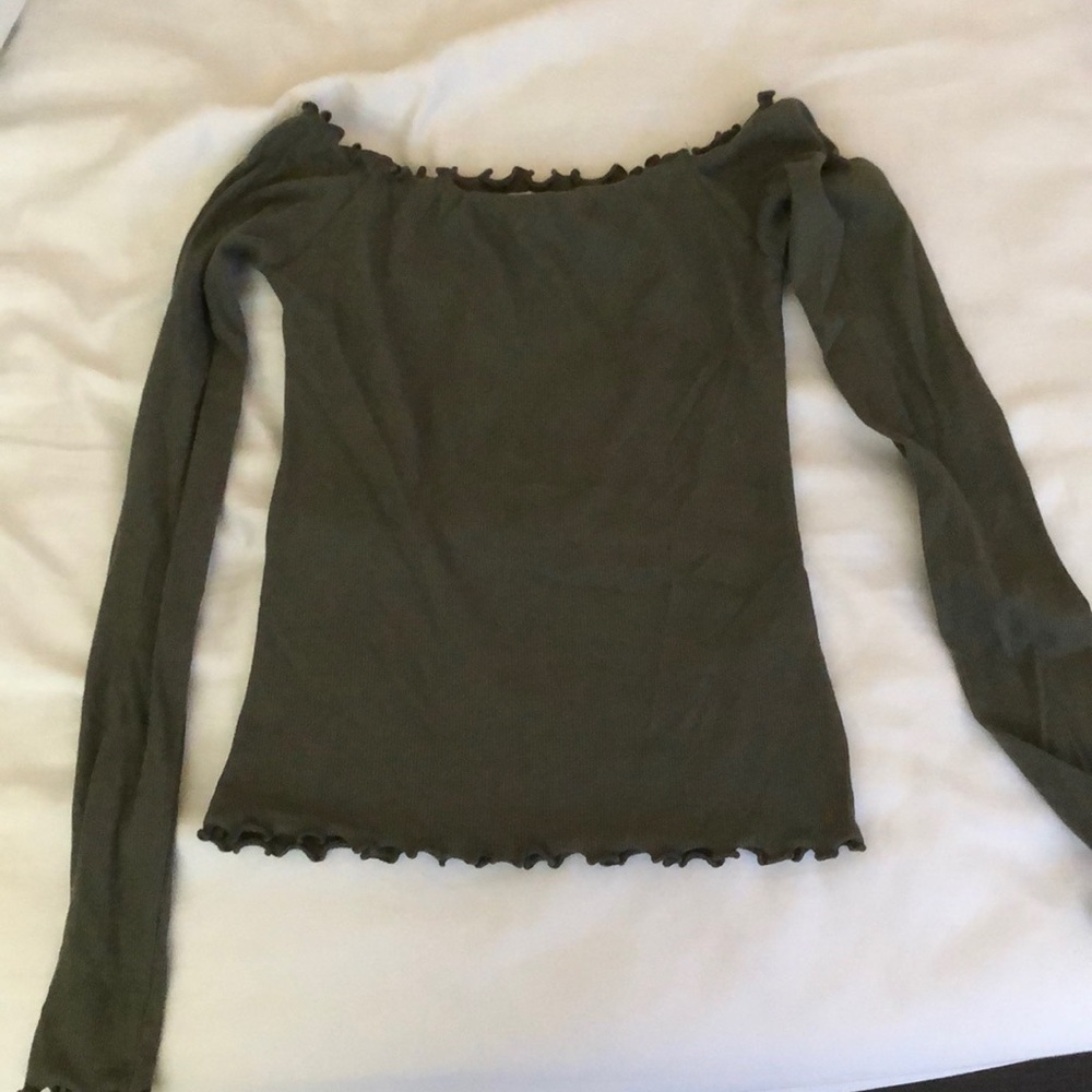 Hollister off the shoulder top
